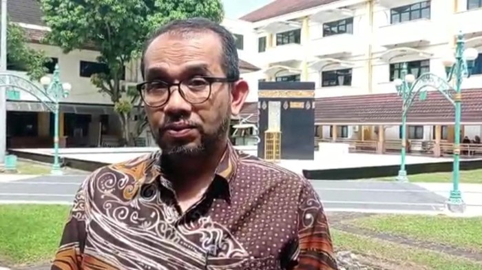 Humas Asrama Haji Embarkasi Bekasi Fitsa Baharuddin (Fakhri-detikcom)