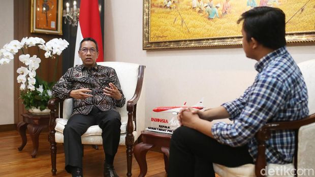 Kepala Sekretariat Presiden Heru Budi Hartono