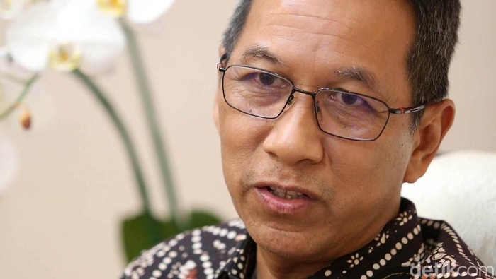 Tim detikcom berbincang dengan Kepala Staf Kepresidenan Heru Budi Hartono di Kantornya, Jakarta, Rabu (25/5/2022).