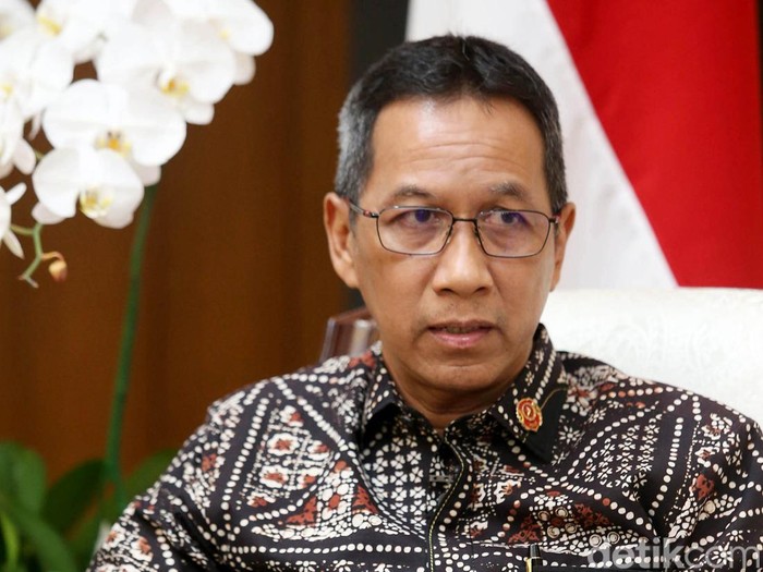 Tim detikcom berbincang dengan Kepala Staf Kepresidenan Heru Budi Hartono di Kantornya, Jakarta, Rabu (25/5/2022).