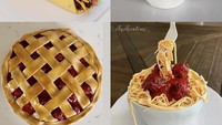 Suatu hari Marian tertarik melihat video kue realistis. Ia lantas tertantang membuat kue serupa. Marian mengaku mencari inspirasi dari supermarket atau browsing di internet untuk menemukan benda yang ingin ditirunya menjadi kue.
