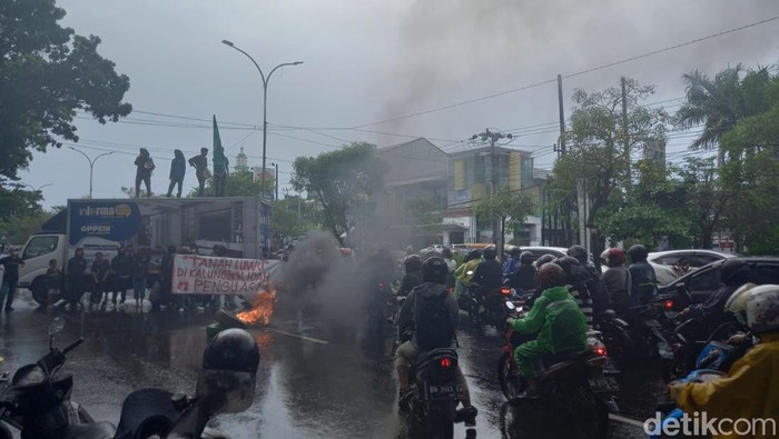 Mahasiswa Luwu Raya kembali mendemo Gubernur Sulsel Andi Sudirman Sulaiman