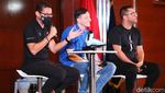 Momen Mesut Ozil Sowan ke Sandiaga
