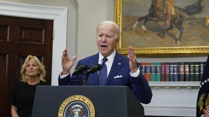 Ukraina Dihujani Rudal Rusia, Biden Janjikan Pertahanan Udara Canggih Ukraina Dihujani Rudal Rusia, Biden Janjikan Pertahanan Udara Canggih