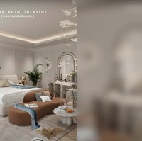 Kalau yang satu ini desain kamar tidur Raffi Ahmad dan Nagita Slavina. Walaupun Nagita menyebut kamar di rumah barunya itu luasnya lebih kecil daripada kamarnya saat ini, namun dengan desain yang tepat akan tetap membuat kamar terasa nyaman. Raffi dan Nagita sendiri memilih dominasi warna coklat untuk kamar mereka. Foto: YouTube/Rans Entertainment
