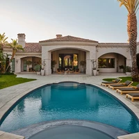 Dari semua rumah yang pernah ditempatinya, hanya rumah ini yang tidak bertingkat. Saya ingin agar semua anggota keluarga bisa lebih dekat, kata Travis. (Foto: Architectural Digest/Christopher Sturman)