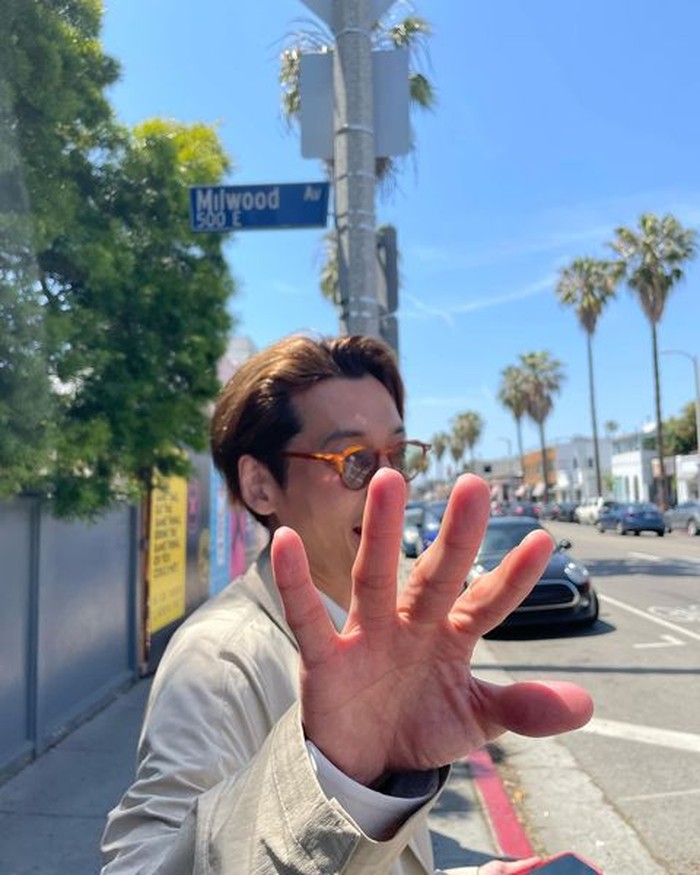 Sooyoung dan Jung Kyung Ho di Los Angeles