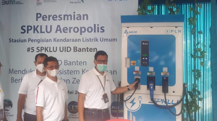 SPKLU di Aeropolis