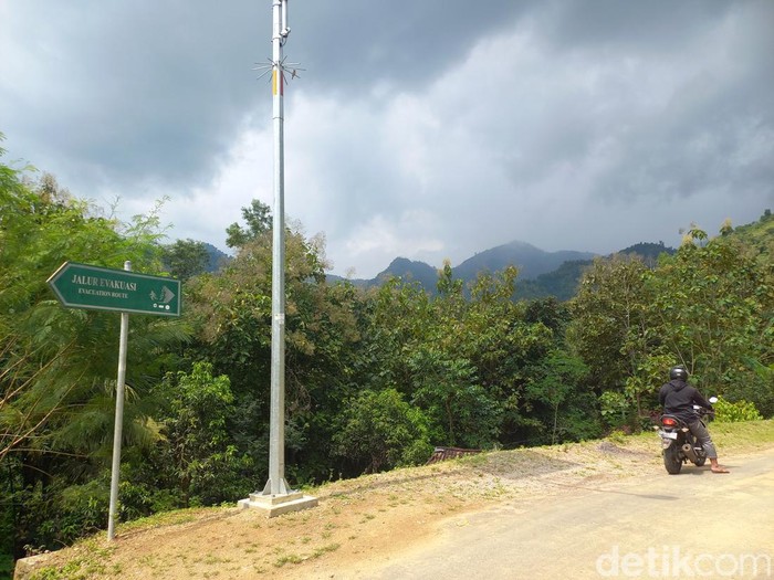 Suasana Desa Lemahbang, Wonogiri yang memiliki fenomena kretin massal. Foto diambil pada Jumat (20/5/2022).