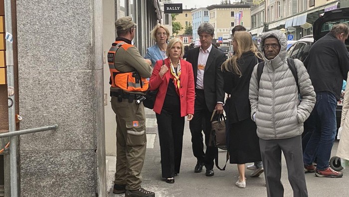Suasana di WEF 2022 Davos