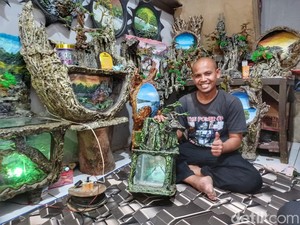 Wow! Warga Rancaekek Olah Diapers Jadi Karya Cantik