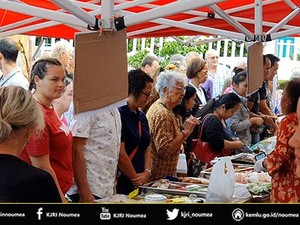 Ribuan Orang Banjiri Wisata Kuliner Indonesia di Noumea
