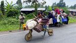 Chukudu, Sepeda Kayu Bantu Warga Kongo Angkut Barang