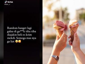 Driver Ojol Hibur Pelanggan yang Galau dengan Ajak Beli Es Krim