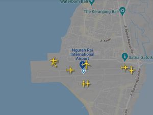 Cuaca Buruk Bali, 4 Pesawat Gagal Mendarat di Bandara Ngurah Rai