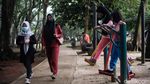 Asyik! Kembali Dibuka, Taman Kota 1 BSD Ramai Didatangi Warga