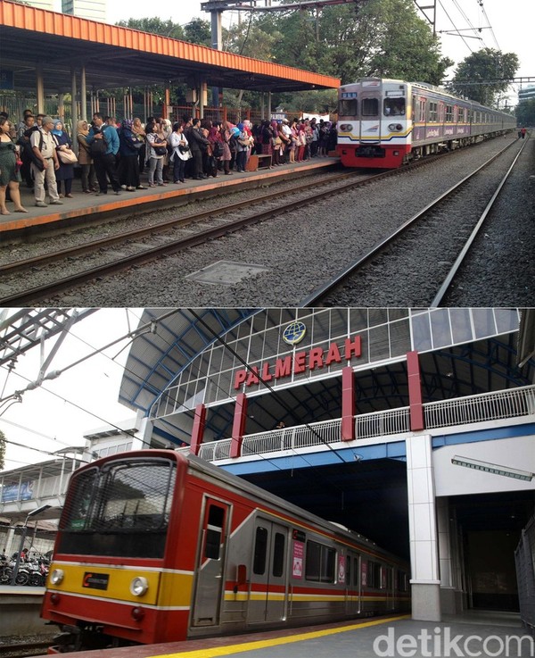 Dulu calon penumpang bisa seeanaknya menyeberang lintasan kereta api. Sekarang lintasan KRL di buat steril dan teratur demi keamanan dan kenyamanan. Â Dulu calon penumpang bisa seeanaknya menyeberang lintasan kereta api. Sekarang lintasan KRL di buat steril dan teratur demi keamanan dan kenyamanan. Â