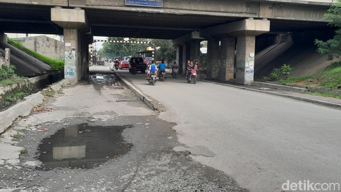 Kondisi Jalan RPH, Kecamatan Medan Deli setelah perbaikan.