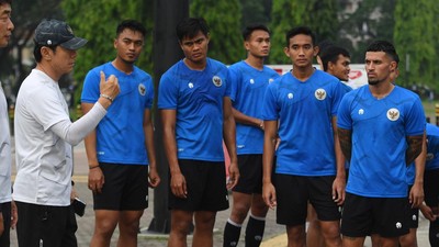 Latihan Perdana Timnas Indonesia Jelang Kualifikasi Piala Asia