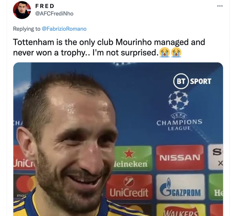 Meme AS Roma Mourinho