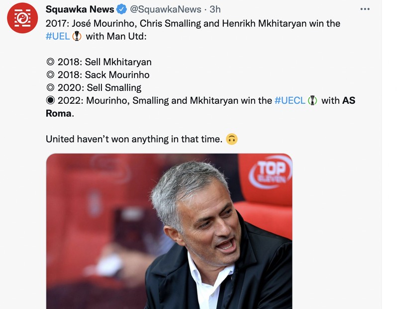 Meme AS Roma Mourinho
