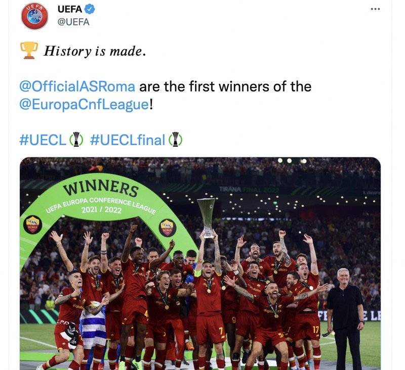 Meme AS Roma Mourinho