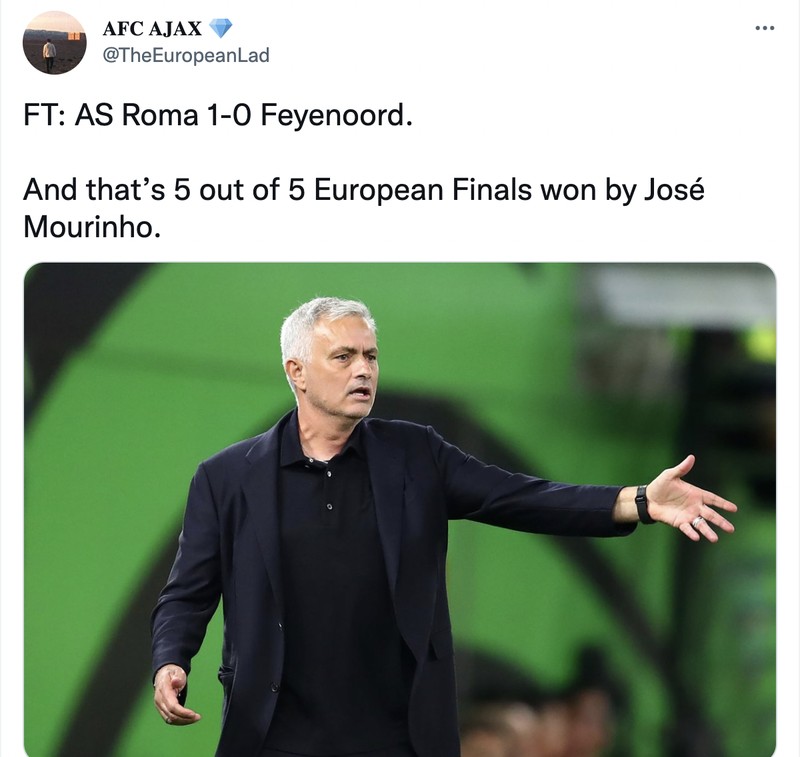 Meme AS Roma Mourinho