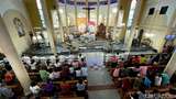 Menengok Pelaksanaan Misa Kenaikan Isa Almasih di Gereja Bekasi
