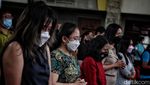 Misa Kenaikan Isa Almasih di Gereja Katedral Taat Prokes