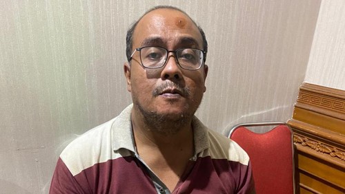 Pelaku pencabulan anak di bawah umur Estasius Agung Prasetyo (46)