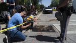 Potret Bunga hingga Boneka Hiasi Lokasi Penembakan di SD Texas
