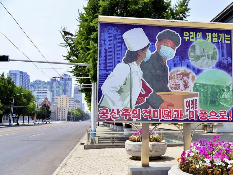 Pyongyang Bak Kota Mati Gegara Dihantam Covid-19