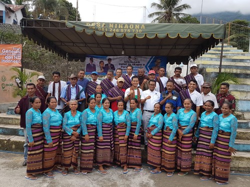 Anggota MPR RI Fraksi Partai Nasdem Moh Haerul Amri melakukan sosialisasi Empat Pilar Kebangsaan di Desa Nihaone, Kabupaten Flores Timur, NTT.