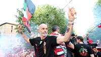 Hore! Medali Juara Serie A Pioli Sudah Kembali