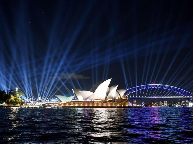 Keren Banget! Tata Cahaya Festival Vivid Sydney Bikin Geleng Kepala