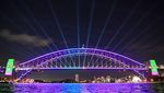 Keren Banget! Tata Cahaya Festival Vivid Sydney Bikin Geleng Kepala