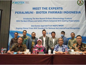 PT Biotek Farmasi Gandeng Peralmuni buat Kenalkan Produk Unggulannya