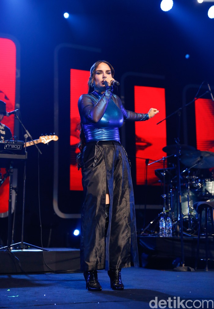 JOJO JOJO di Java Jazz Festival 2022, JIExpo Kemayoran, Jakarta, Jumat (27/5/2022).