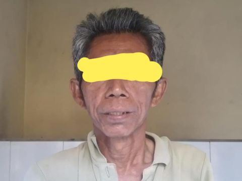 Kakek bandar togel yang tertangkap di Semampir Surabaya