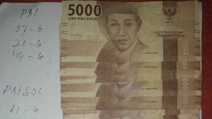 Kakek bandar togel yang tertangkap di Semampir Surabaya