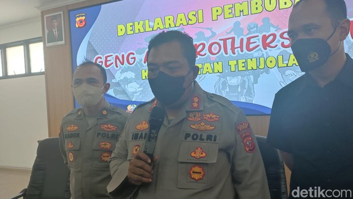 Kapolres Bogor, AKBP Iman Imanuddin (Rizky Adha Mahendra/detikcom)