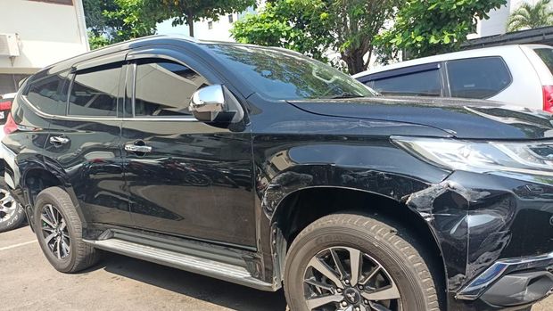 Kendaraan terlibat kecelakaan beruntun di depan Menara Saidah, Jaksel, masih diamankan polisi