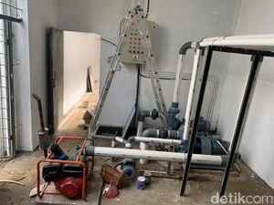 Kolam Olakan Antibanjir Gereja Sumber Kasih Lebak Bulus Hampir Tuntas