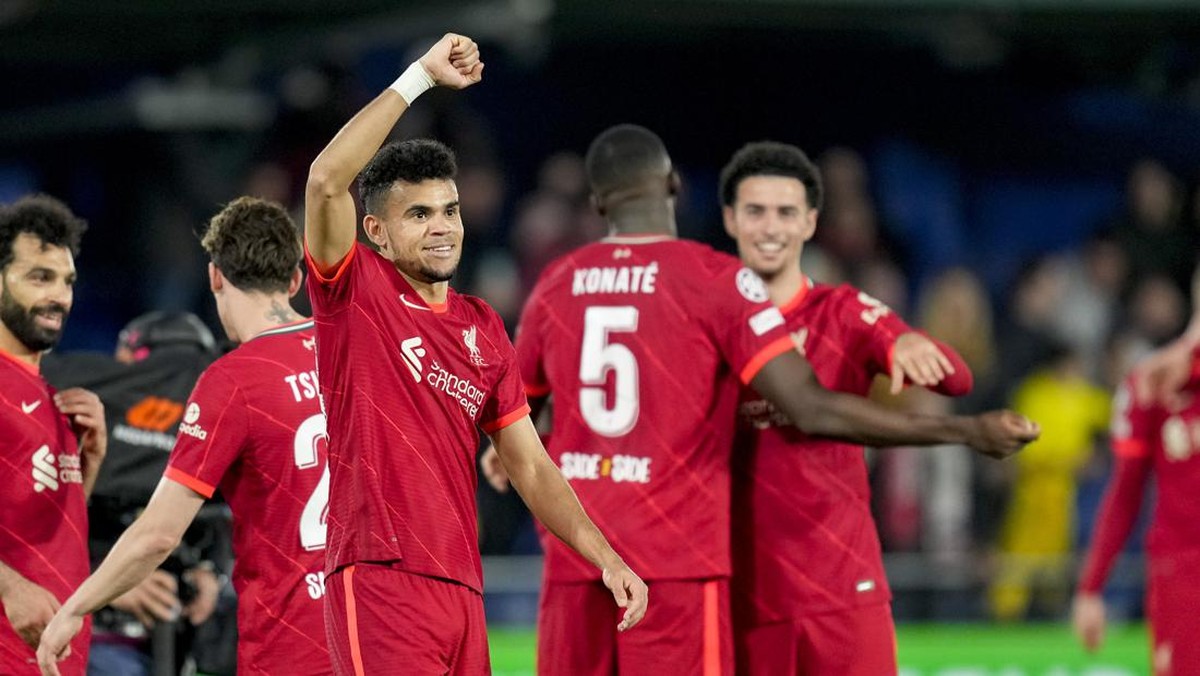 Luis Diaz menolak Liverpool disebut favorit di final Liga Champions melawan Real Madrid. (Foto: DeFodi Images via Getty Images/DeFodi Images)