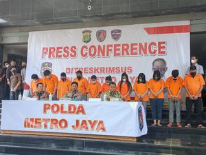 11 Tersangka Pinjol Ilegal Tagih Utang dengan Ancaman Sebar Data Pribadi