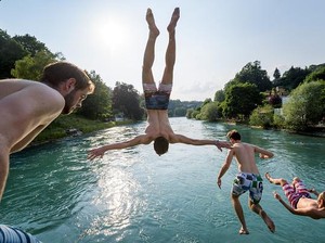 99,9% Wisatawan Hilang di Sungai Aare Ditemukan dalam 3 Minggu