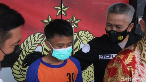 Salah satu anggota perguruan pesilat pelaku pengeroyokan terhadap 2 pemuda di Jombang
