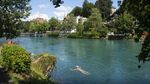 Fakta Sungai Aare di Kota Bern Swiss dalam Foto