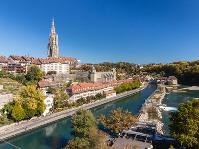 Fakta Sungai Aare di Kota Bern Swiss dalam Foto