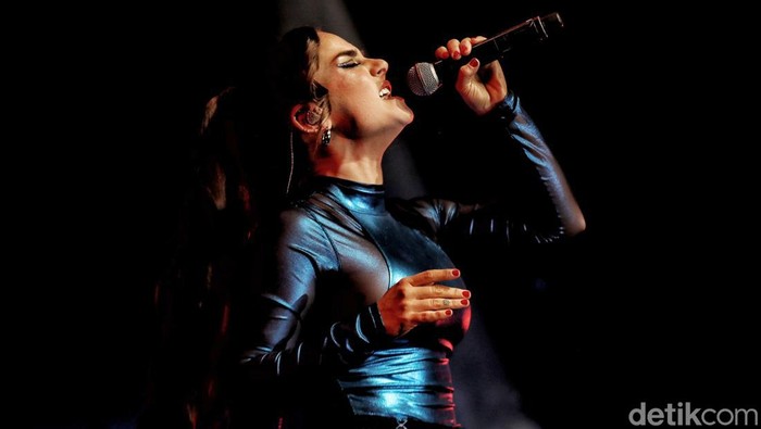 Joanna Levesque alias Jojo mejadi salah satu penampil utama di Java Jazz 2022. Aksi panggungnya membuat para penonton terbius.
